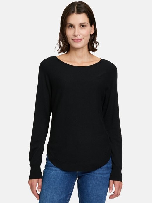 

Свитер тонкой вязки Betty & Co, черный