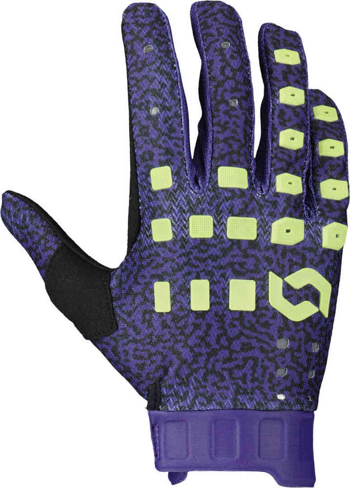 перчатки scott размер s мультиколор Перчатки для мотокросса Podium Pro фиолетовые/зеленые Scott