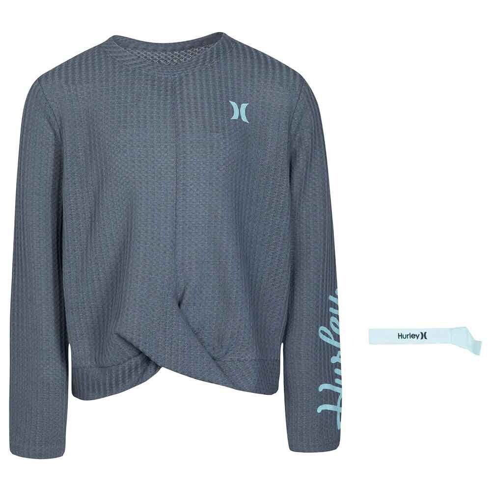 

Футболка с длинным рукавом Hurley Boxy, серый