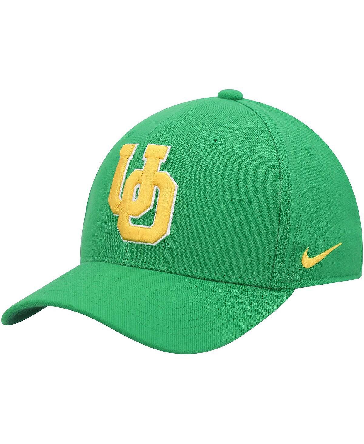 

Мужская зеленая кепка Oregon Ducks Classic99 с логотипом Swoosh Performance Flex. Nike