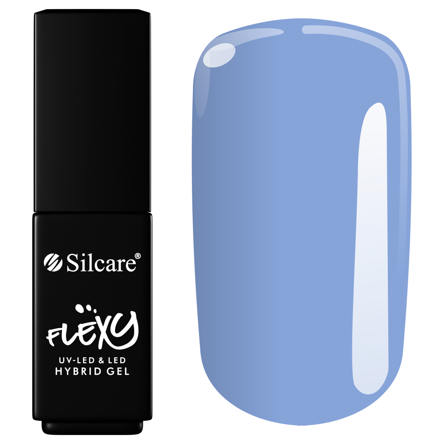 Гибридный лак для ногтей 96 Silcare Flexy, 4,5 гр