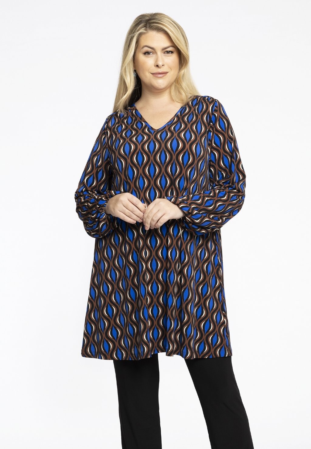 

Туника V-NECK Yoek, цвет brown