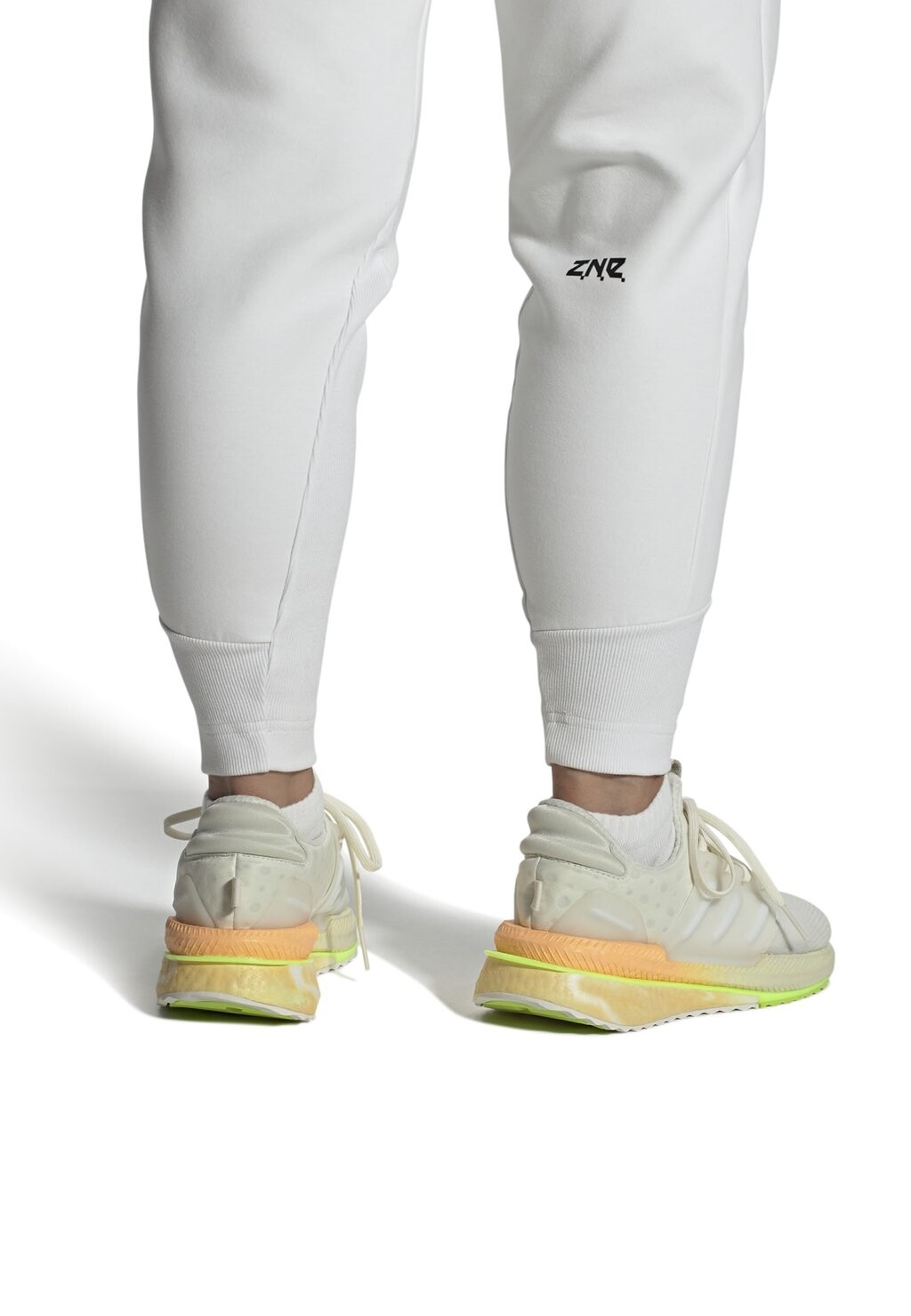 

Кроссовки adidas Originals X_PLRBOOST, цвет off white ftwr white linen green