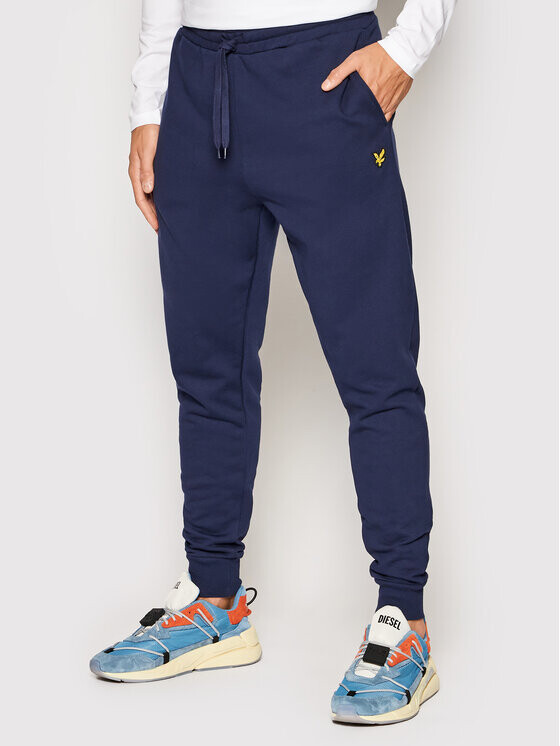 

Спортивные брюки скинни Lyle & Scott, синий