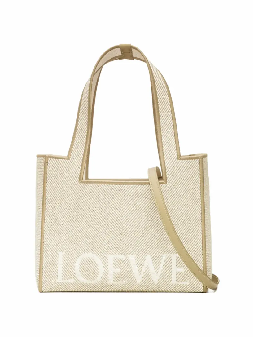 

Сумка-тоут Font Medium Loewe, бежевый