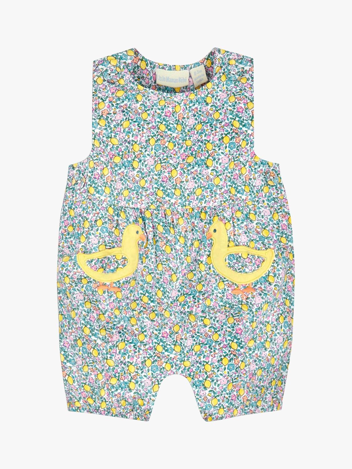 

Комбинезон с принтом JoJo Maman Bébé Lemon Ditsy, разноцветный