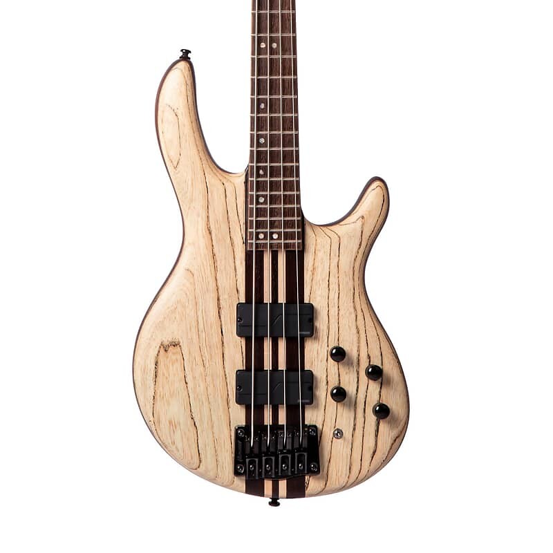 

Басс гитара Cort Artisan Series A4 4-String Bass Guitar Natural Black Etched Ash