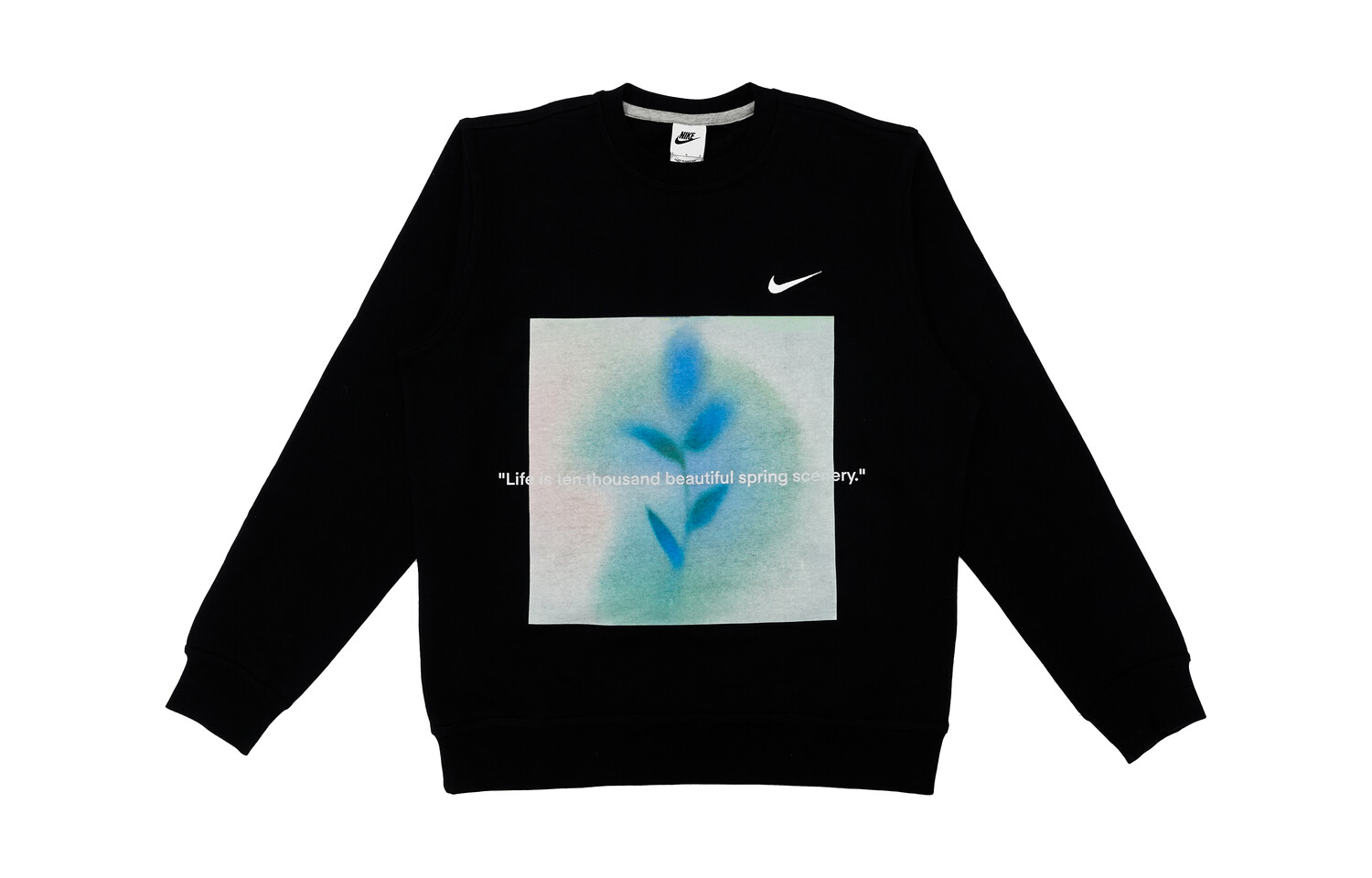 

Толстовка мужская черная Nike, черный