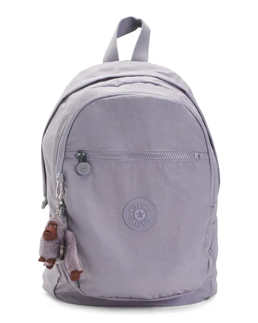 

Нейлоновый школьный рюкзак Challenger Kipling, серый
