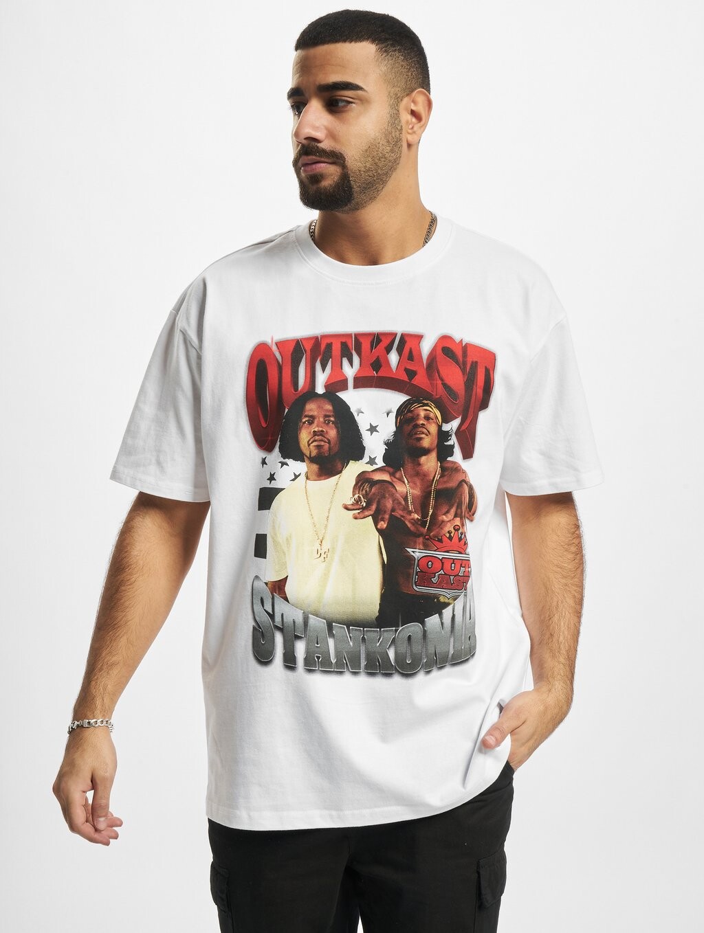 

Футболка с принтом Upscale by Mister Tee, белый