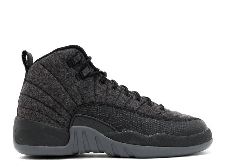 

Кроссовки AIR JORDAN 12 RETRO GS 'WOOL', черный