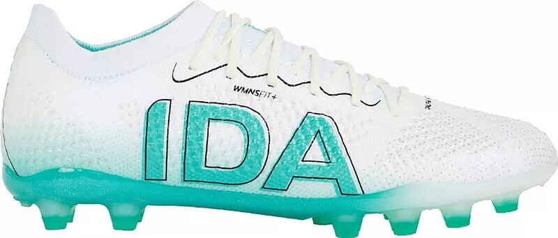 

Женские футбольные бутсы Ida Sports Rise Elite FG/AG, белый/бирюзовый