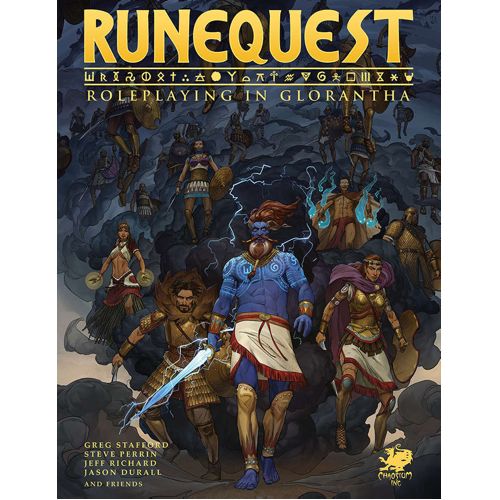 Книга Core Rulebook: Runequest Roleplaying In Glorantha White Wolf Publishing