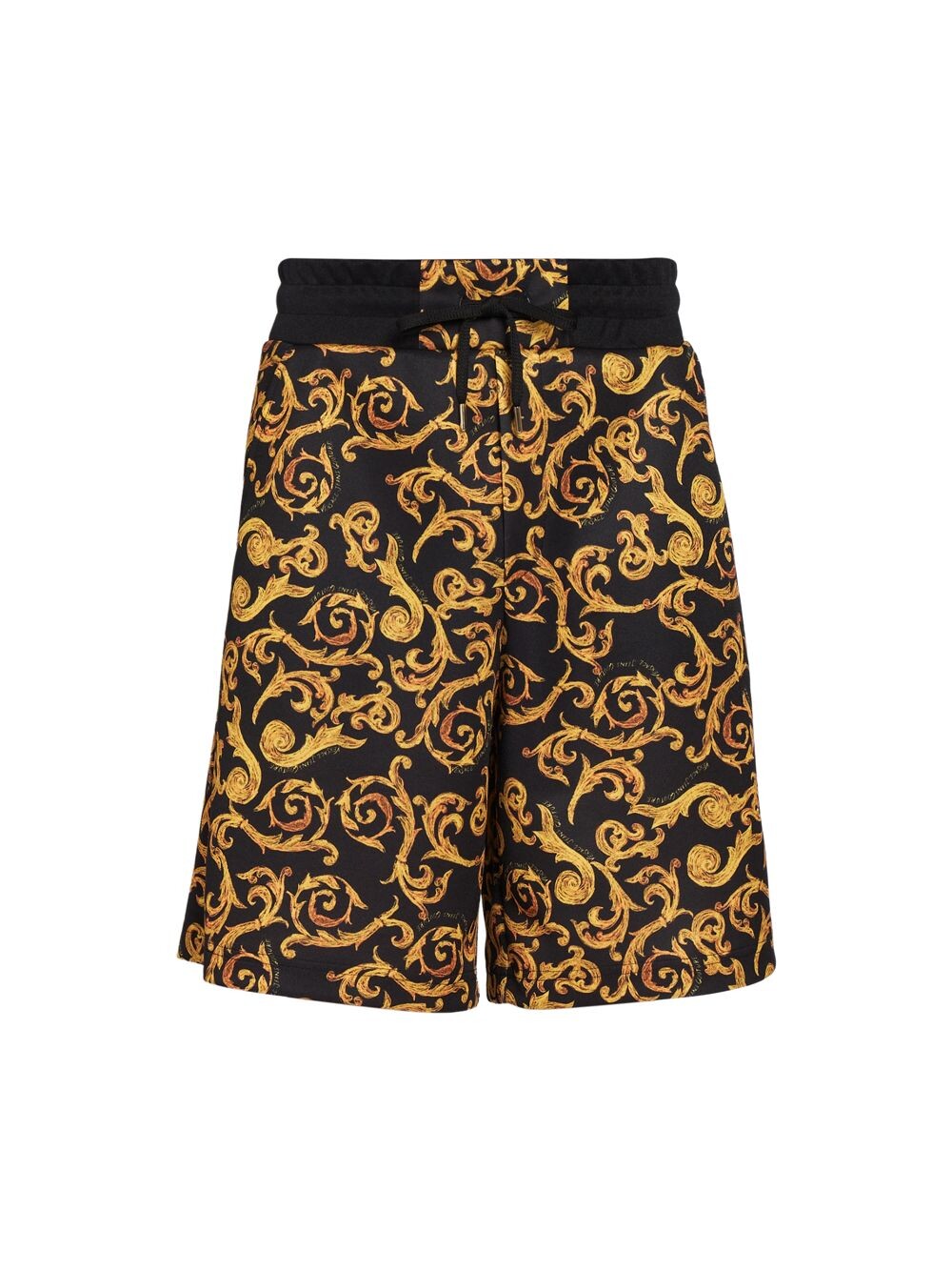 

Шорты-бермуды с принтом Versace Jeans Couture, черный
