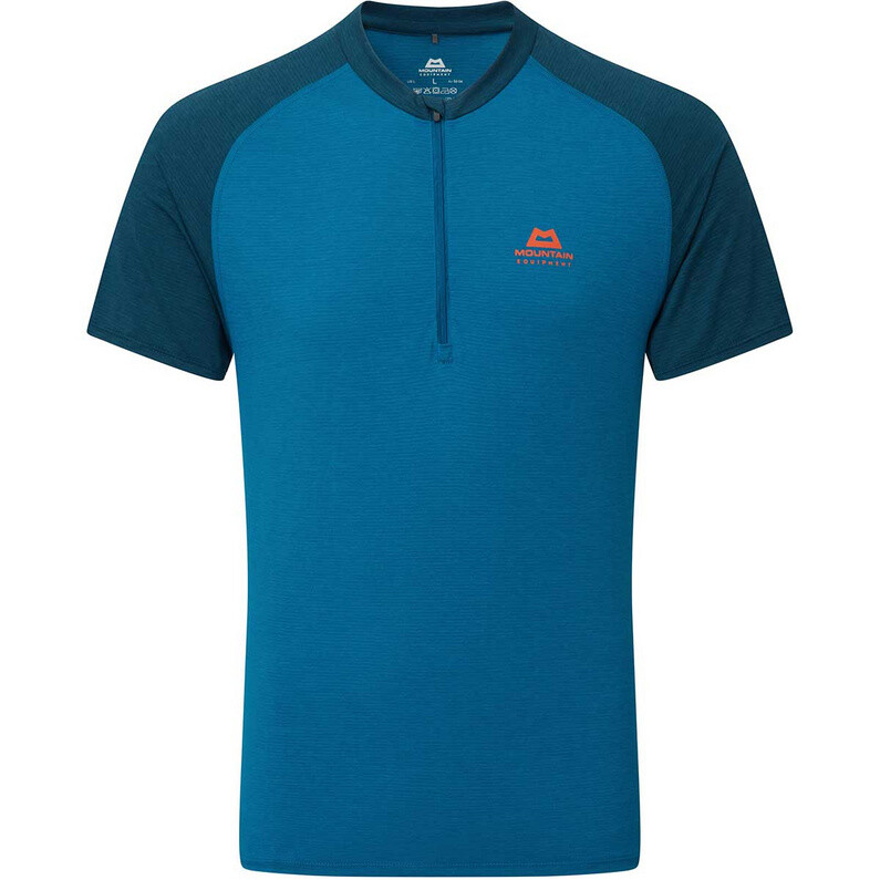 

Мужская футболка Nava на молнии Mountain Equipment, синий