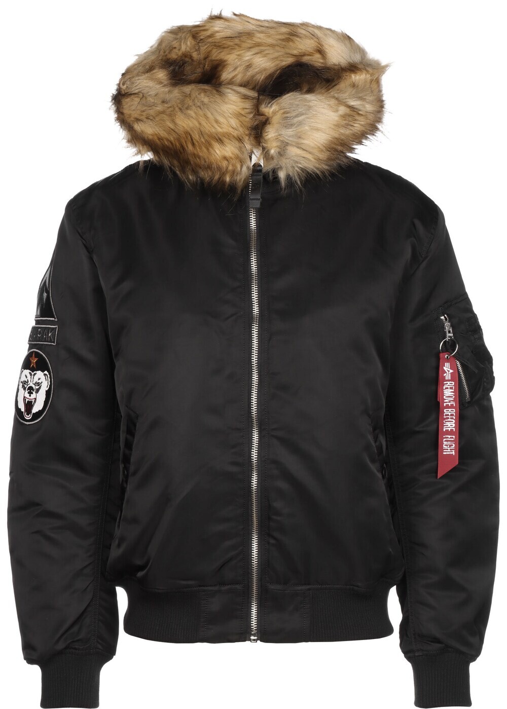 

Зимняя куртка Alpha Industries, черный