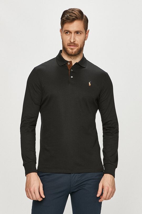 

Футболка с длинным рукавом Polo Ralph Lauren, черный