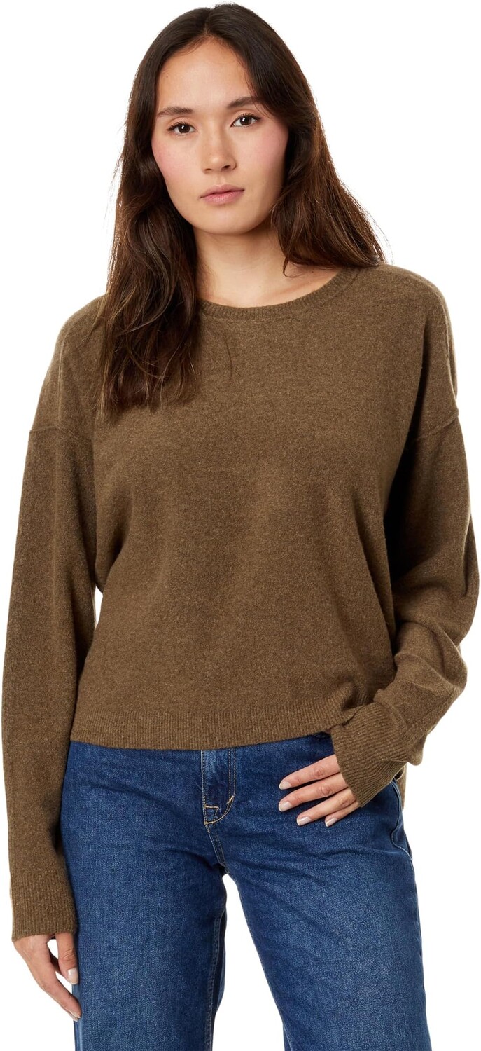 

Лунный пуловер Free People, цвет Chocolate Heather