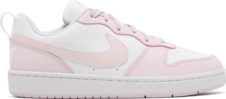 

Кроссовки Court Borough Low Recraft GS 'Pink Foam White', белый