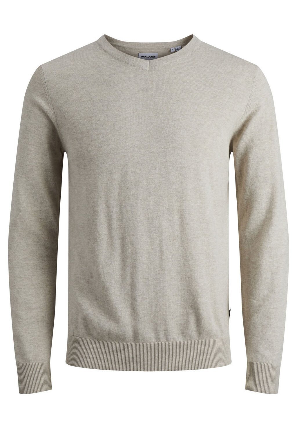 

Свитер JJEEMIL V-NECK NOOS Jack & Jones, овсяный