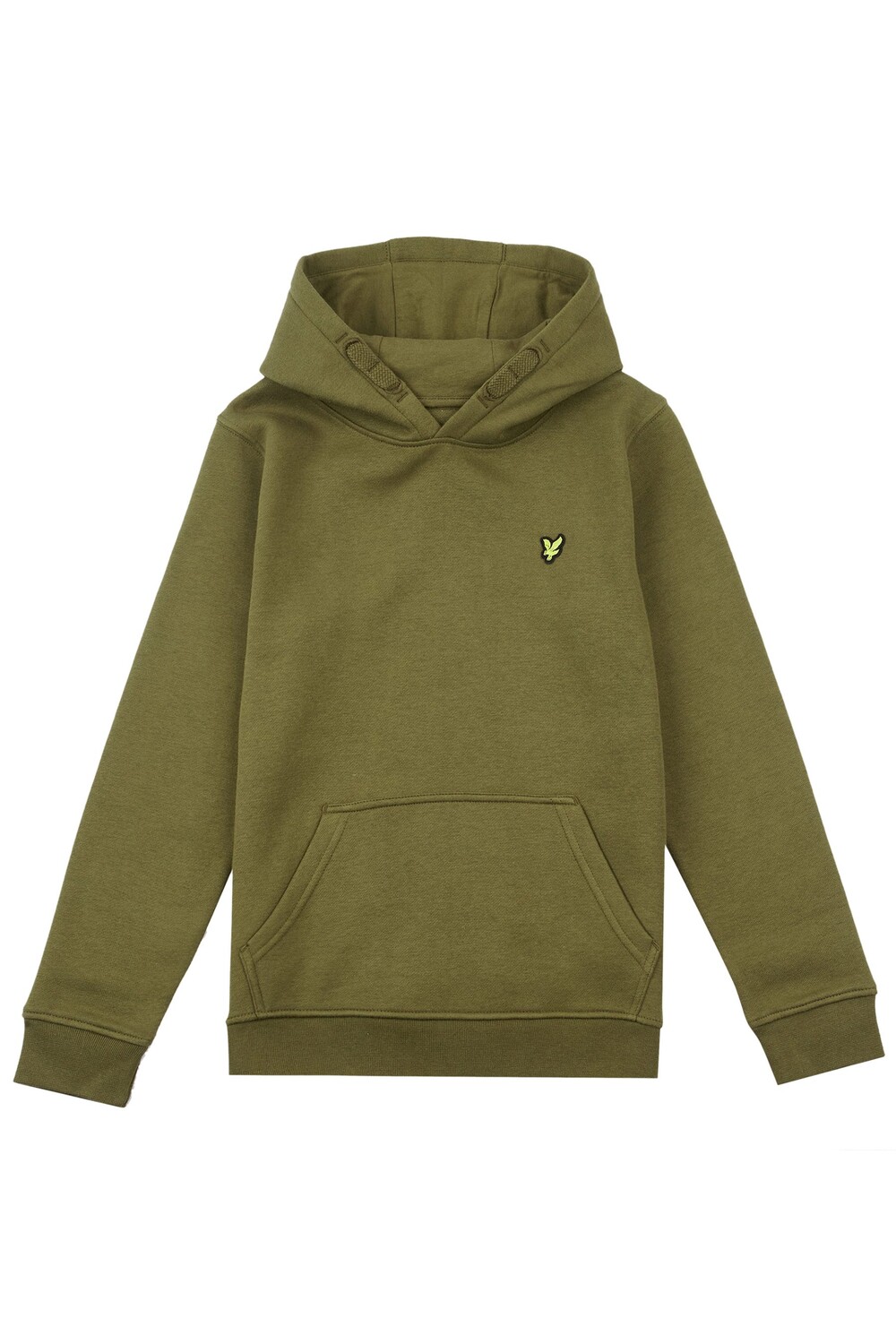 

Зеленое классическое худи Lyle & Scott, зеленый