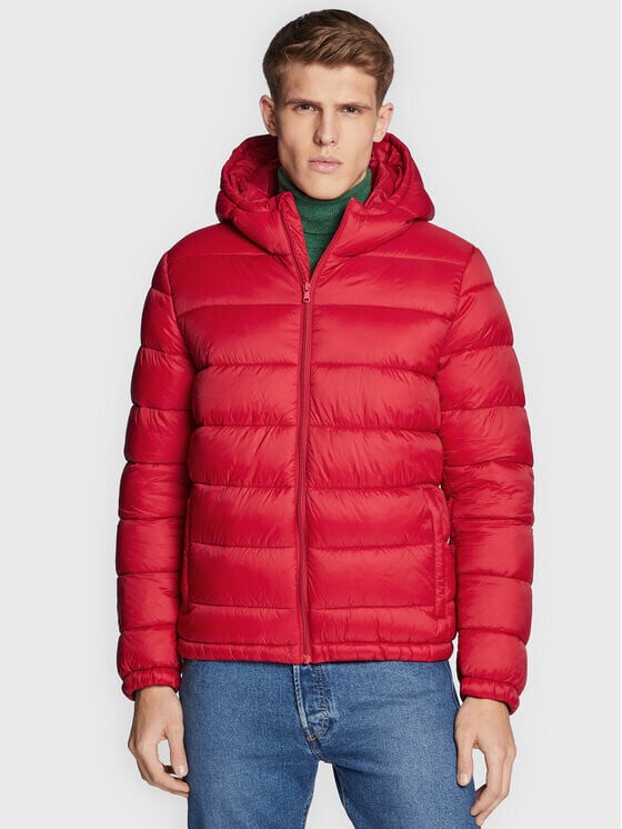 

Пуховик стандартного кроя United Colors Of Benetton, красный