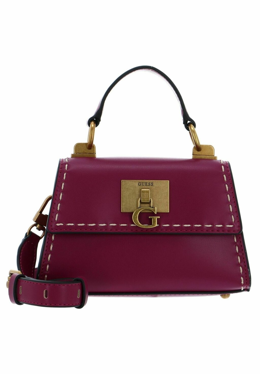 

Сумка Guess STEPHI MINI FLAP, цвет boysenberry