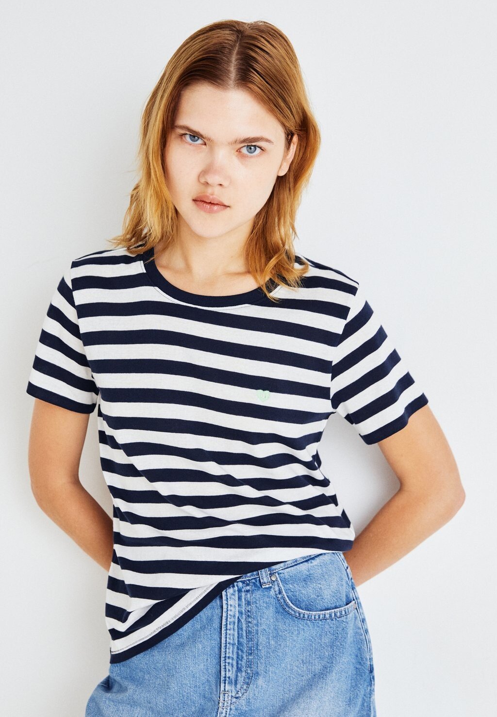 

Футболка с принтом JINX Pepe Jeans, цвет dulwich blue