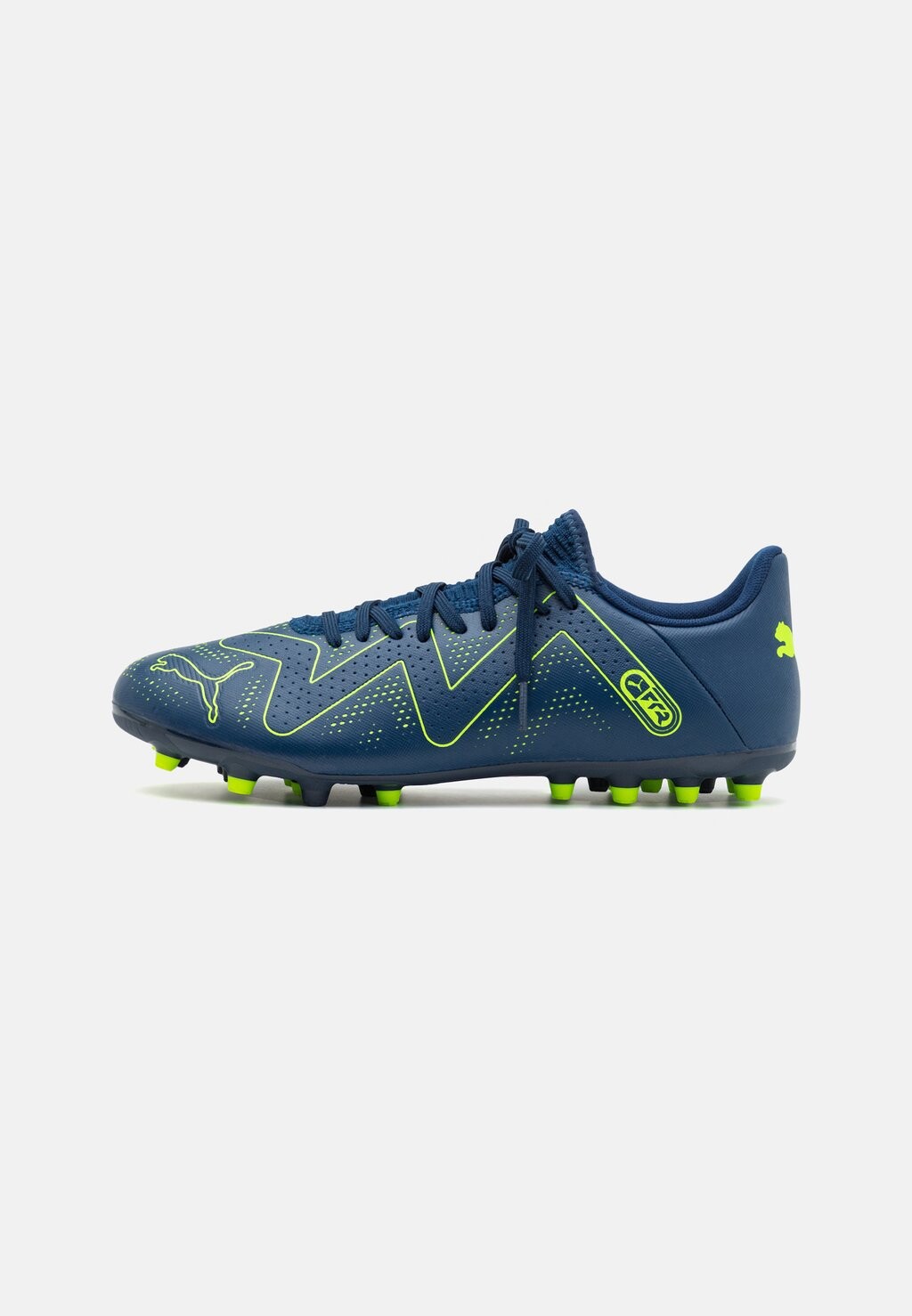 

Кроссовки для футзала с шипами Future Play Mg Puma, цвет persian blue/pro green