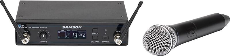 

Микрофон Samson Concert 99 Frequency-Agile UHF Wireless Handheld Mic System - K Band (470–494 MHz)