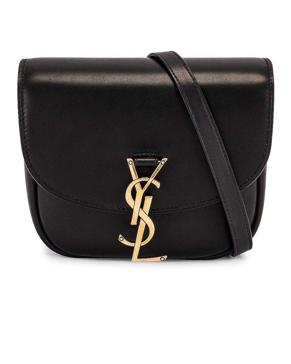 

Сумка Saint Laurent Small Kaia Satchel, нуар