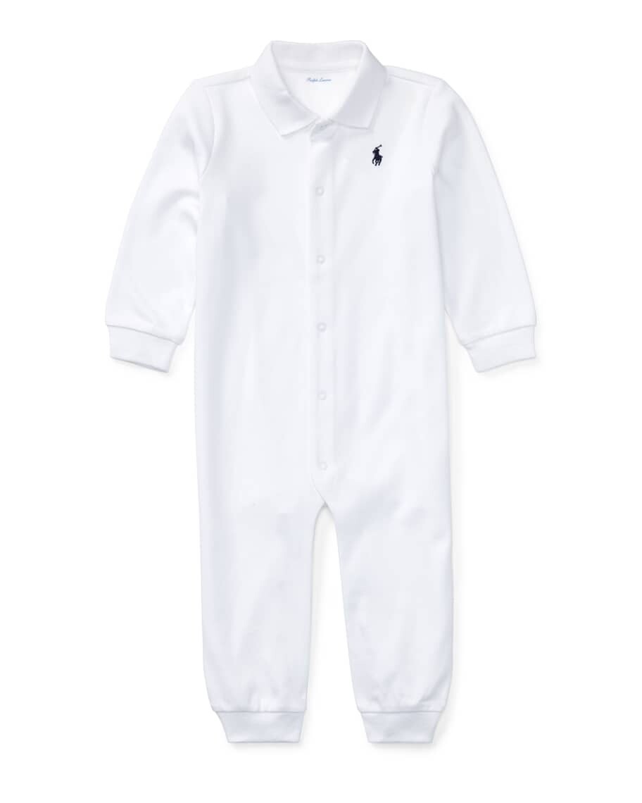 

Хлопковый комбинезон поло, размер 3–12 м Ralph Lauren Childrenswear