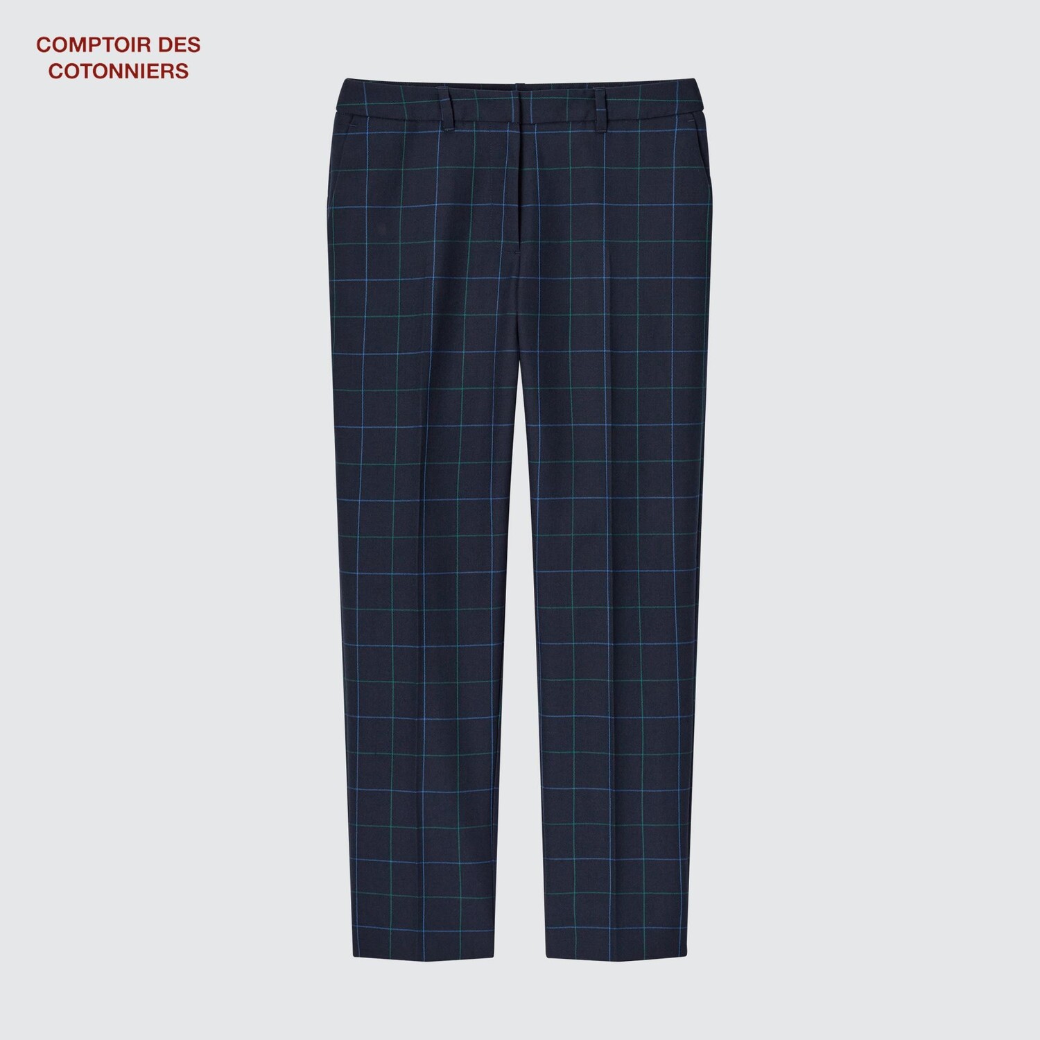 

Шерстяные брюки UNIQLO, синий