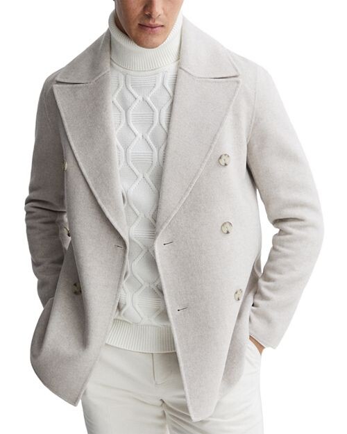 

Куртка приталенного кроя Balzano с острыми лацканами REISS, цвет Ivory/Cream