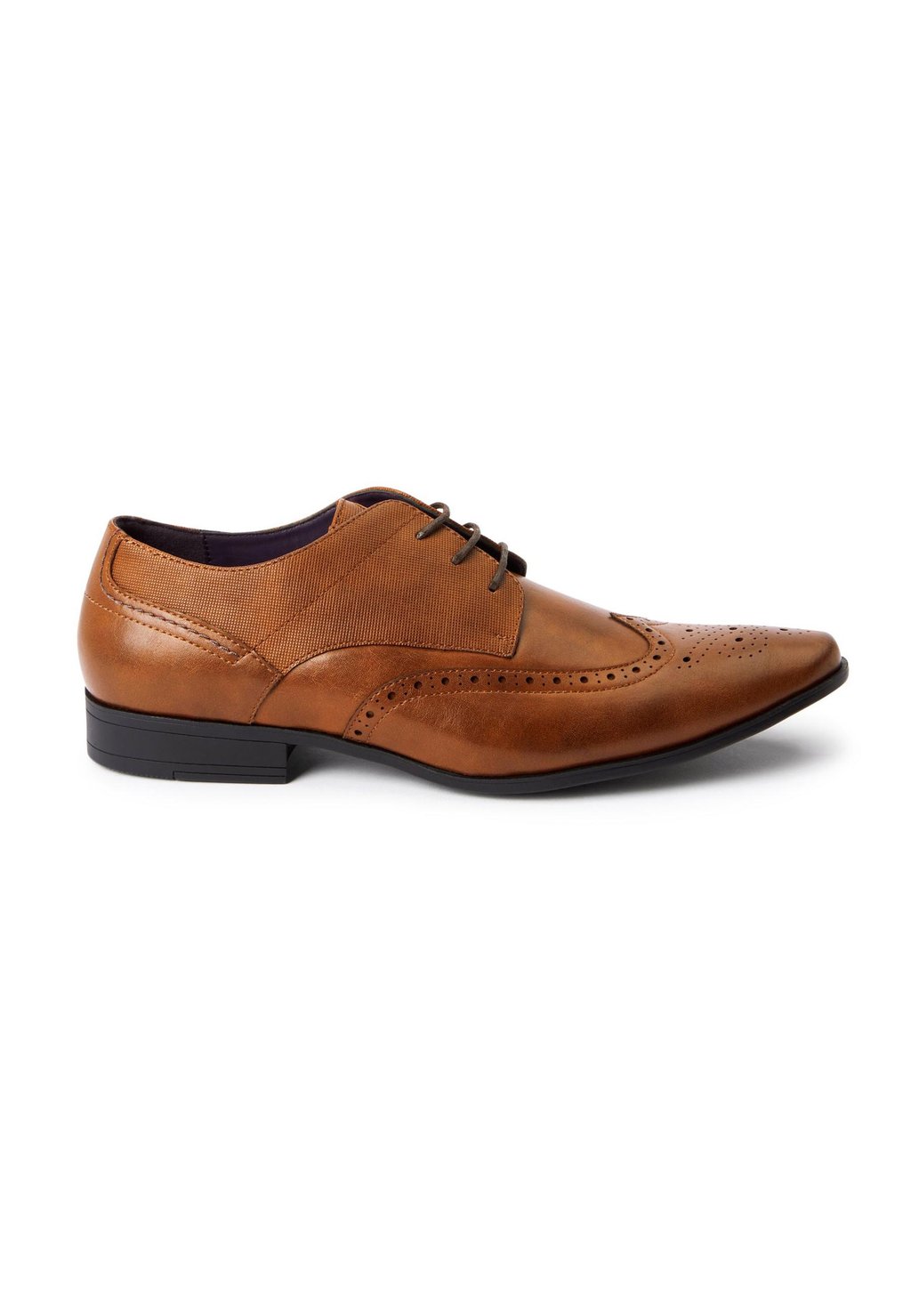 Элегантные туфли на шнуровке Brogue Next, цвет tan brown элегантные туфли на шнуровке next бежевые