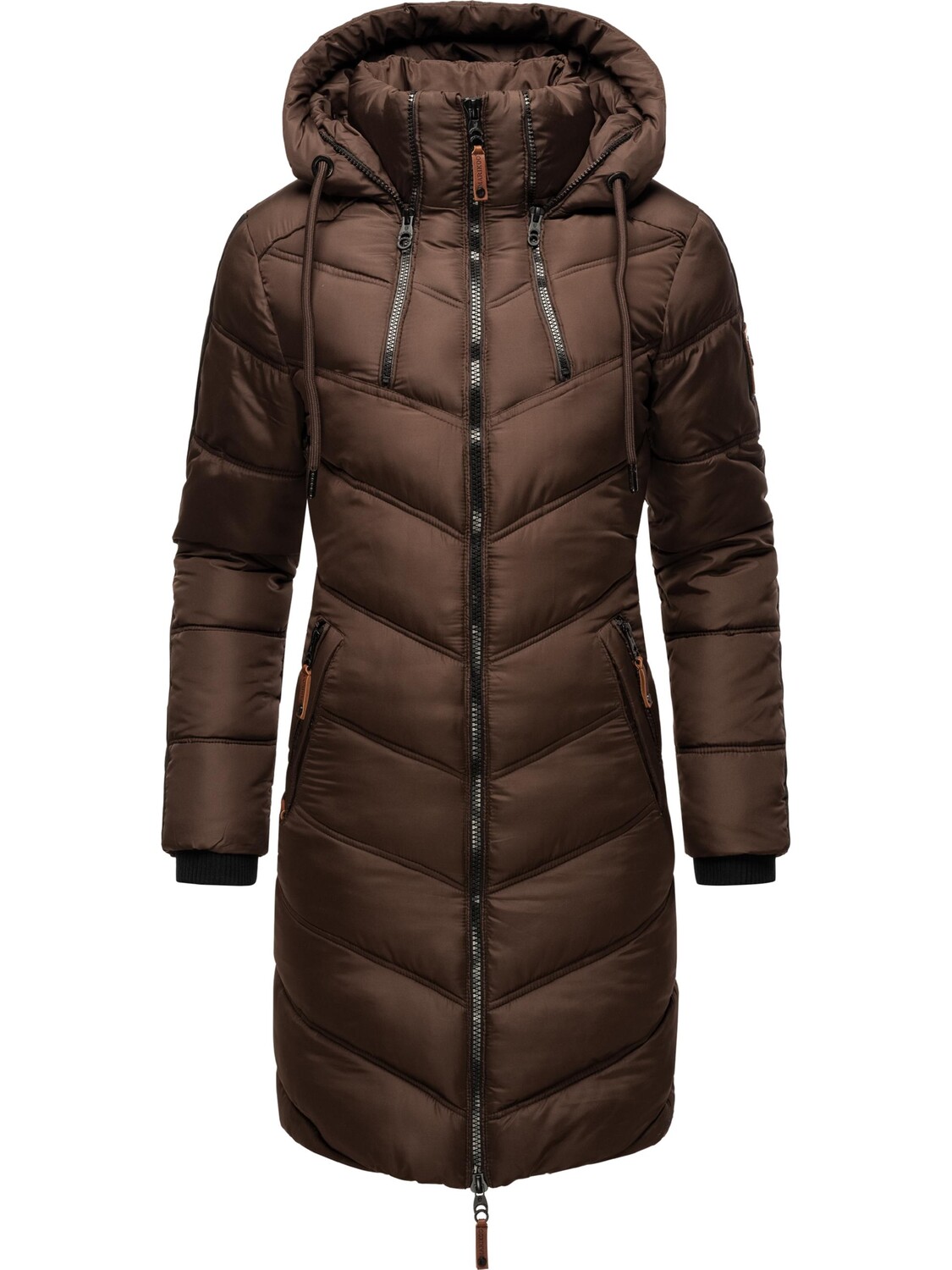 Пуховик Marikoo Armasa, цвет Dark Choco пуховик marikoo steppjacke akumaa цвет dark choco