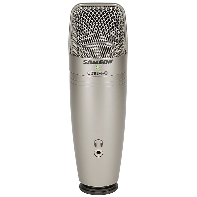 Студийный конденсаторный микрофон Samson C01U Pro USB Microphone студийный конденсаторный микрофон samson satellite multipattern usb ios condenser microphone
