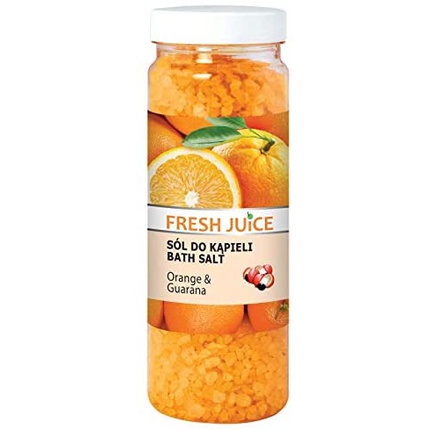 цена Соль для ванн «Апельсин и гуарана» от Green Pharmacy, 700 г, Fresh Juice