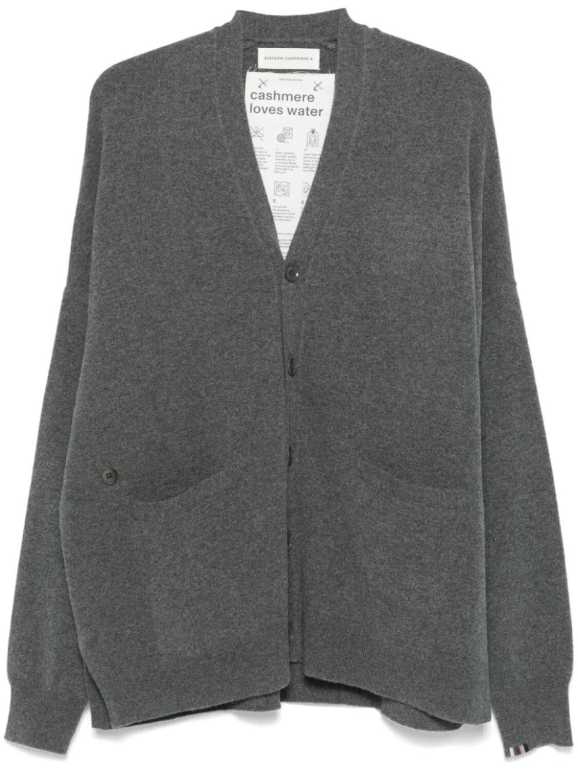 

Extreme cashmere кардиган N°24, серый