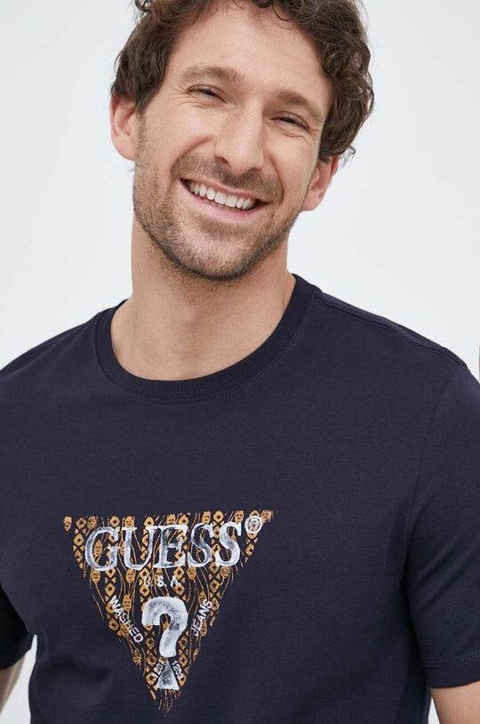

Футболки Guess, темно-синий