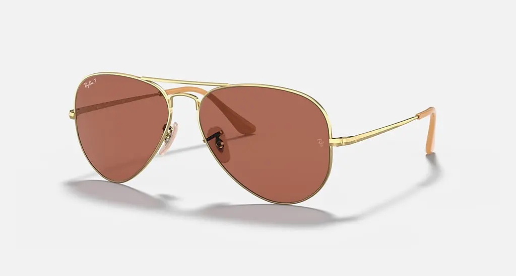 

Солнцезащитные очки Ray-Ban AVIATOR METAL II, фиолетовый