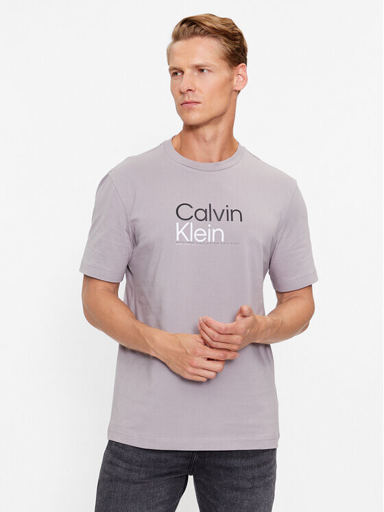 

Футболка стандартного кроя Calvin Klein, серый