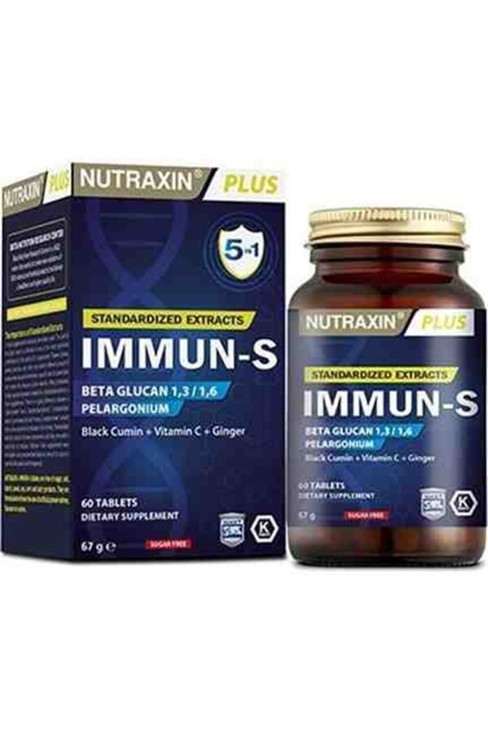 

Nutraxin Immun-s 60 пластин