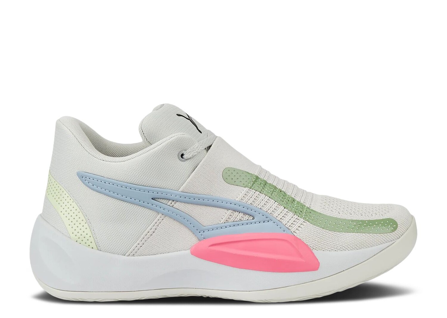 

Кроссовки Puma Rise Nitro 'Glacier Grey Sunset Pink', серый