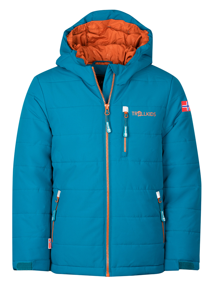Лыжная куртка Trollkids Hemsedal XT, синий