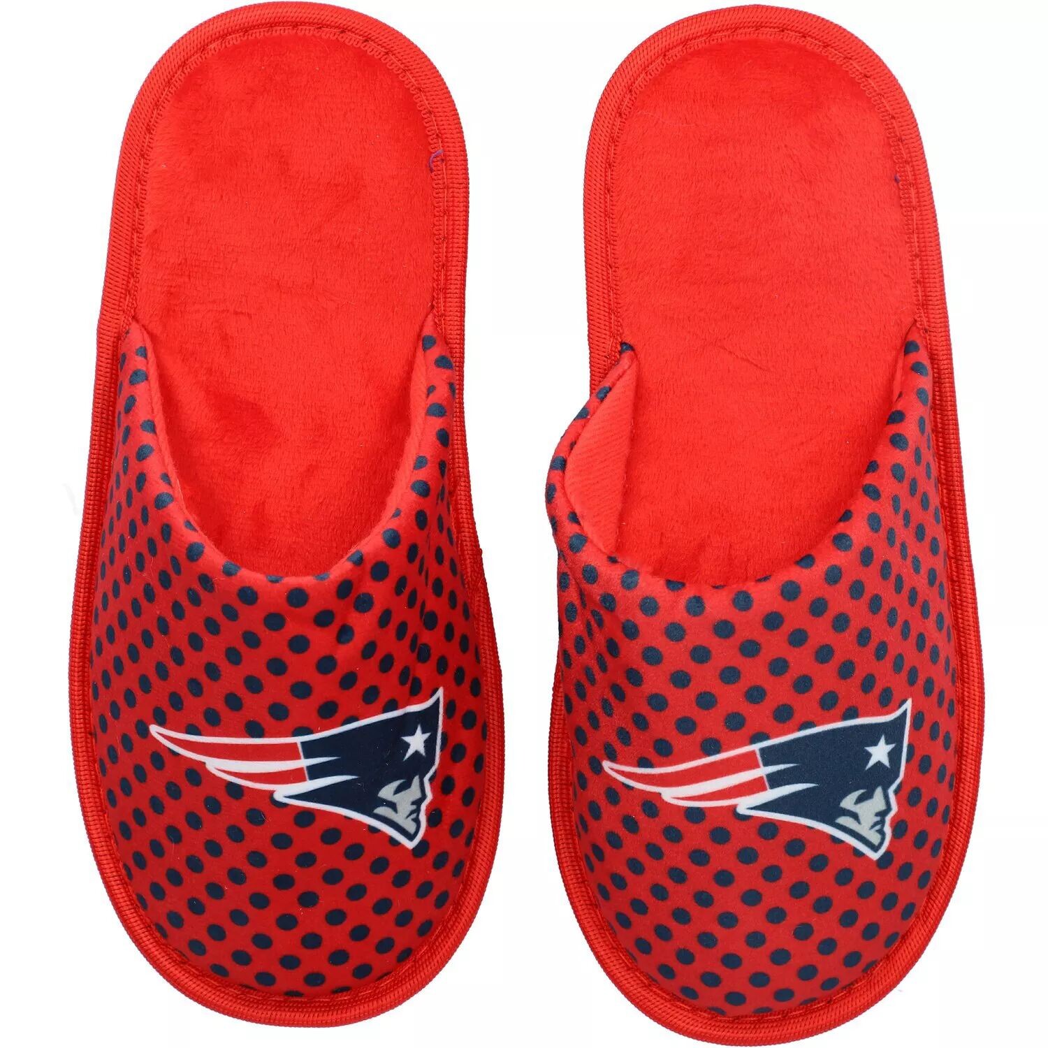 

Женские тапочки FOCO New England Patriots с большим логотипом