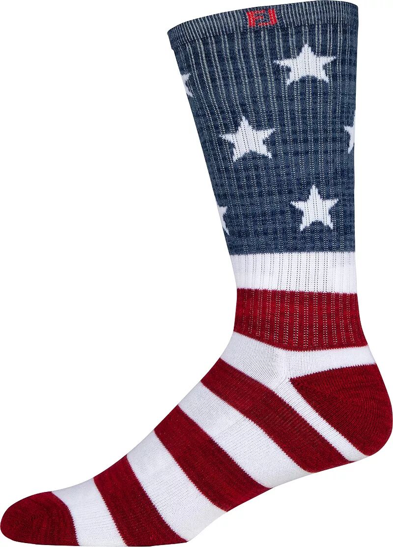 цена Мужские носки для гольфа Footjoy ProDry Patriotic Crew