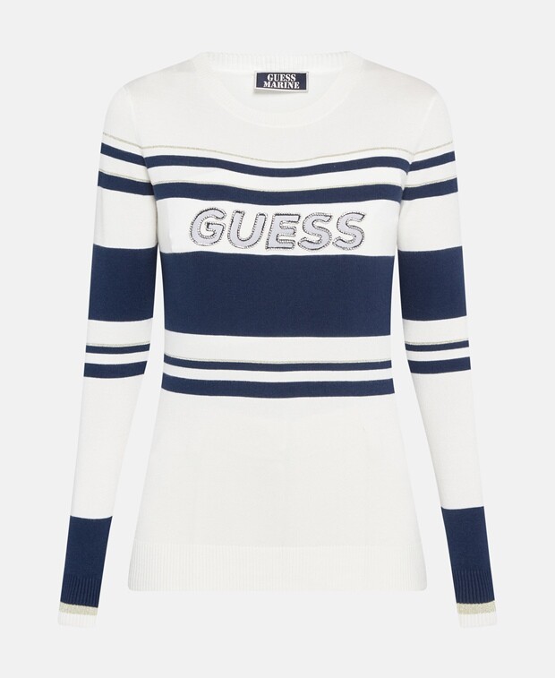 

Джемпер с длинными рукавами Guess, светло-синий