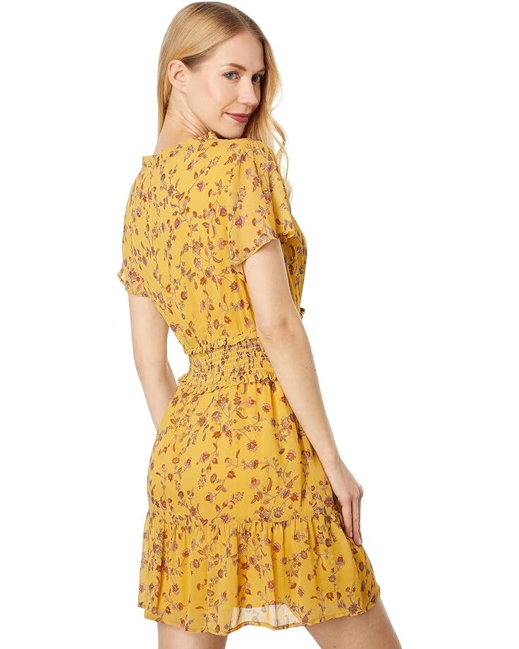 

Платье Paige Giannina Dress, цвет Turmeric Multi