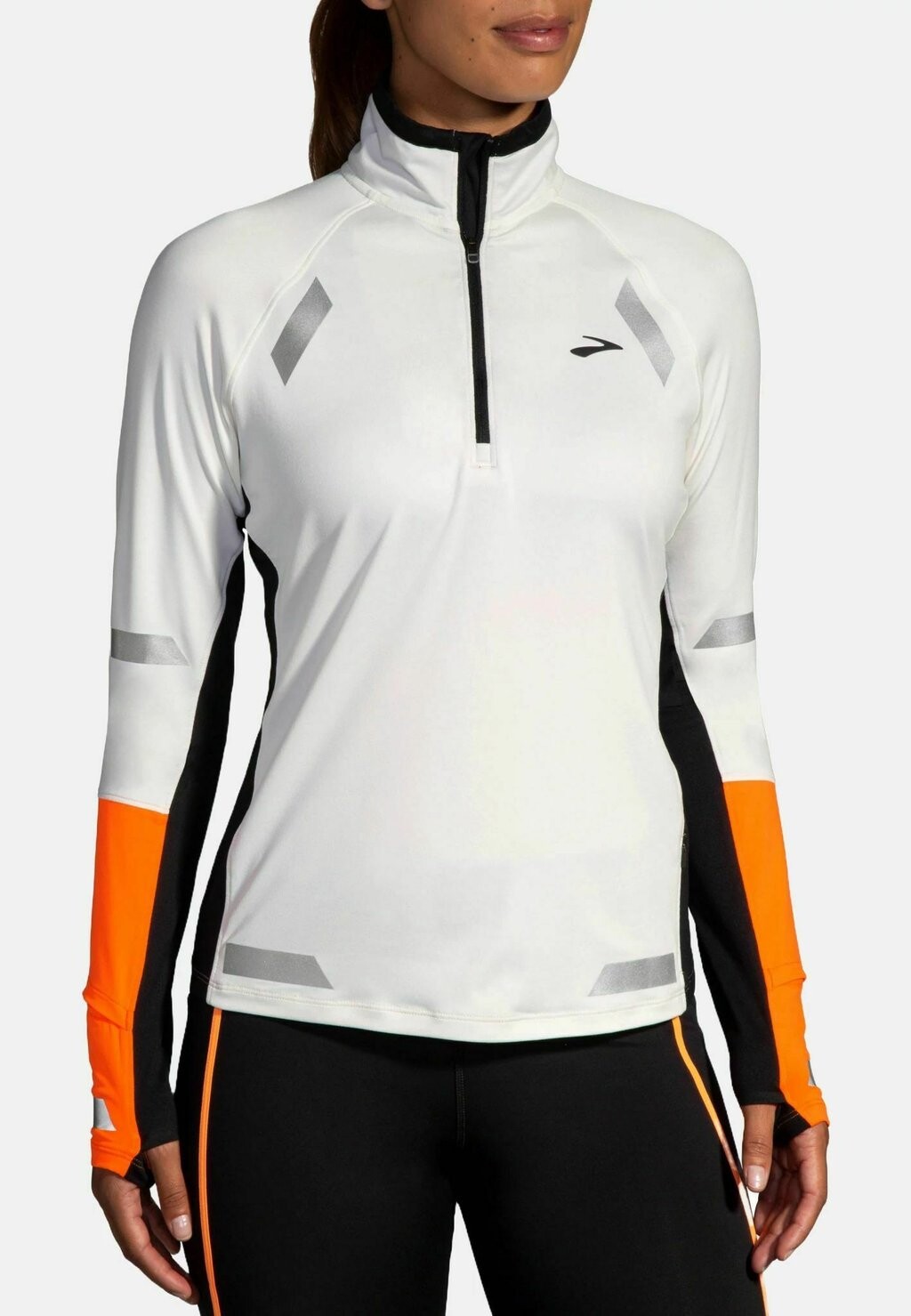 

Рубашка с длинным рукавом RUN VISIBLE 1/2 ZIP 2.1 Brooks, разноцветный